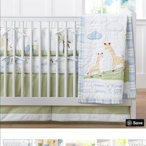 Pottery Barn Kids Jungle Friend Nursery Set